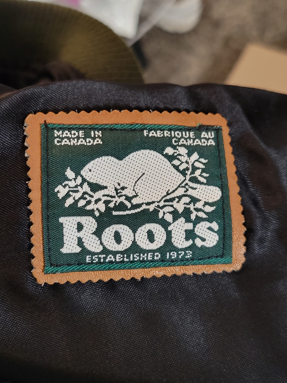 Roots Green Multi Plaid Wool Zip Vest - Picture 3 of 7